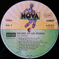 Cat Stevens : The Best Of Cat Stevens (LP, Comp, RE)