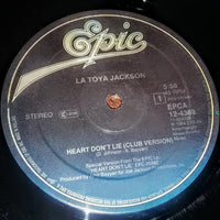La Toya Jackson : Heart Don't Lie (12", Maxi)