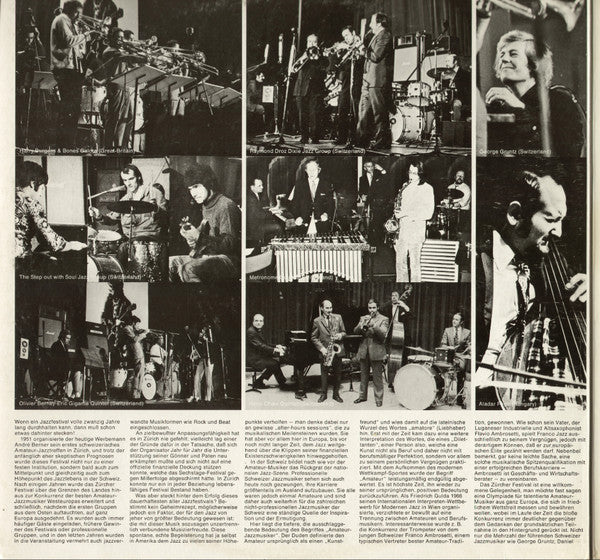 Various : Zurich Jazz Festival 1970 (2xLP, Album)