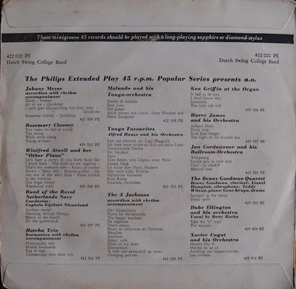 The Dutch Swing College Band With Sidney Bechet : King Porter Stomp (7", EP)