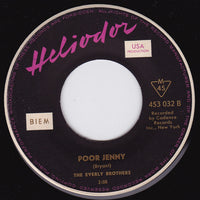 Everly Brothers : Take A Message To Mary (7", Single)