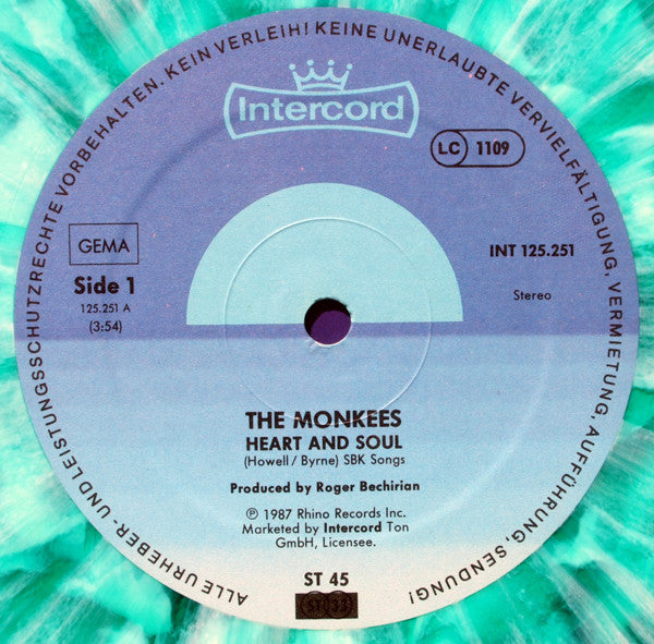 The Monkees : Heart And Soul (12", Maxi, Gre)