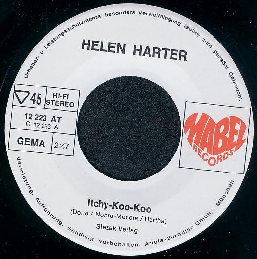 Helen Harter : Itchy-Koo-Koo (7", Single)