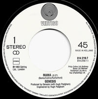Genesis : Mama (7", Single)
