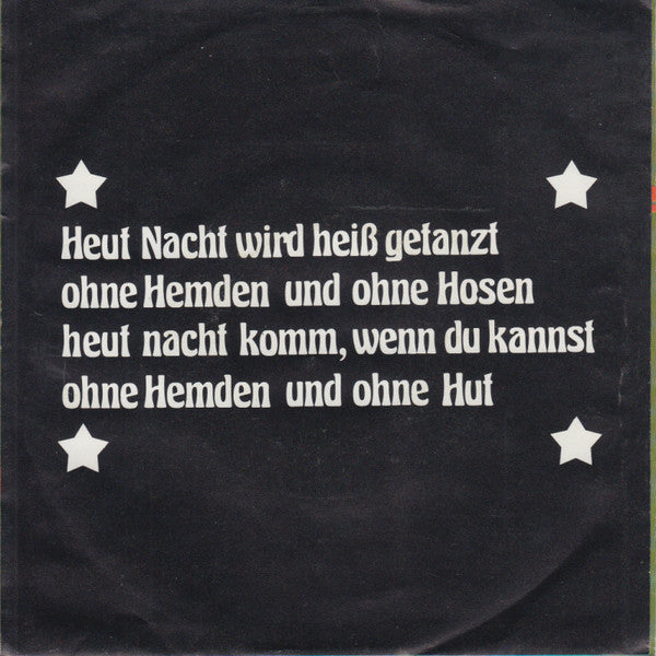 Victor Scott : Ohne Hemden Und Ohne Hosen (7", Single)