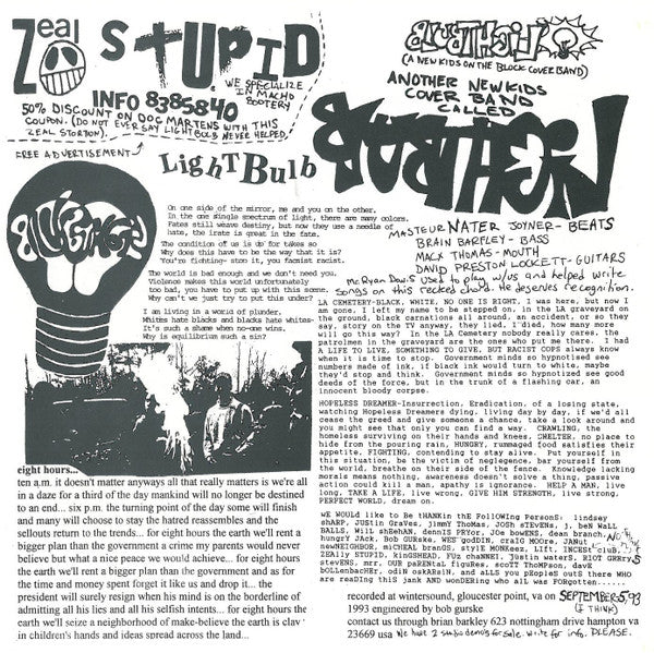 Lightbulb (2) : L (7")