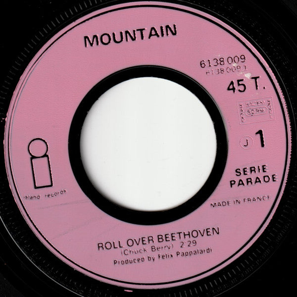 Mountain : Roll Over Beethoven (7", Single)