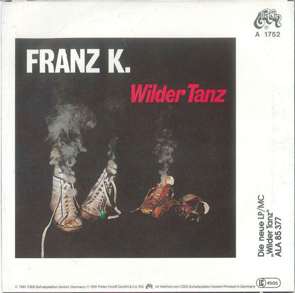 Franz K. : Randale (7", Single)