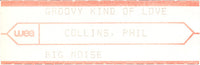 Phil Collins : A Groovy Kind Of Love (7", Single)