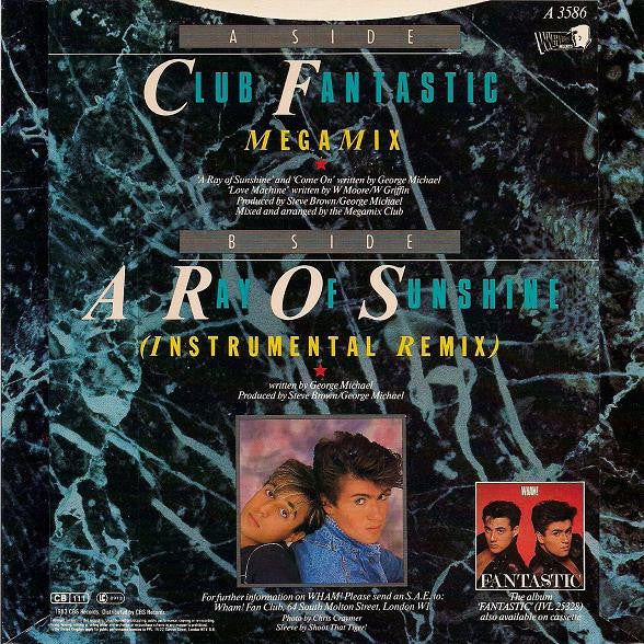 Wham! : Club Fantastic Megamix (7", Single)