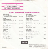 Hildegard Knef : Aber Schön War Es Doch (7", Single)