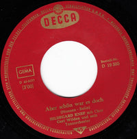 Hildegard Knef : Aber Schön War Es Doch (7", Single)