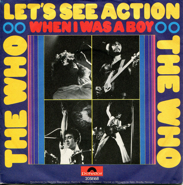 The Who : Let's See Action (7", Single)