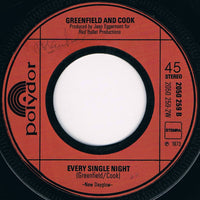 Greenfield & Cook : Easy, Boy (And We All Prayed Together) (7", Single)