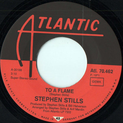 Stephen Stills : Love The One You're With (7", Single)