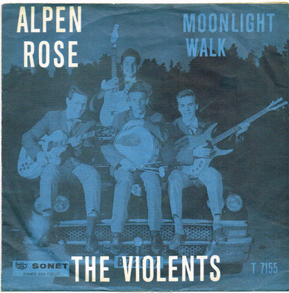 The Violents (2) : Alpenrose / Moonlight Walk (7", Lar)