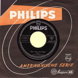 Les Paul & Mary Ford : Put A Ring On My Finger (7", Single, Mono)