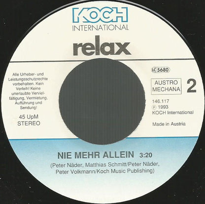 Relax (2) : I Hab' Di' So Gern (7")