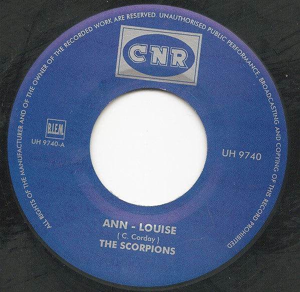 The Scorpions : Baby Back Now / Ann-Louise (7", RE)