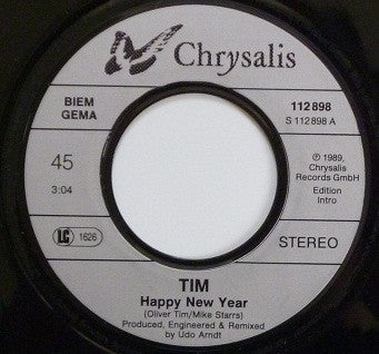 Tim (14) : Happy New Year (7", Single)