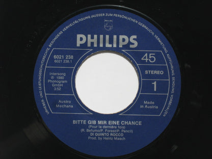 Di Quinto Rocco : Bitte Gib Mir Eine Chance (7", Single)