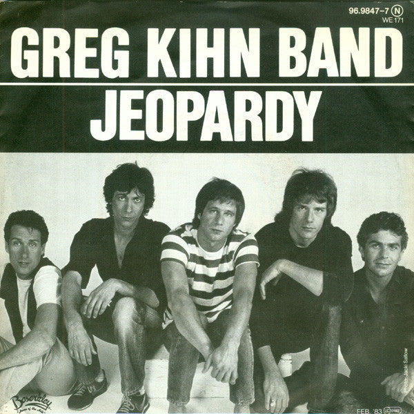 Greg Kihn Band : Jeopardy (7", Single)