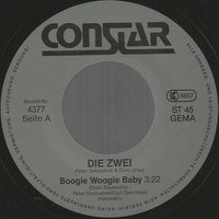 Die Zwei (3) : Boogie Woogie Baby (7", Single)