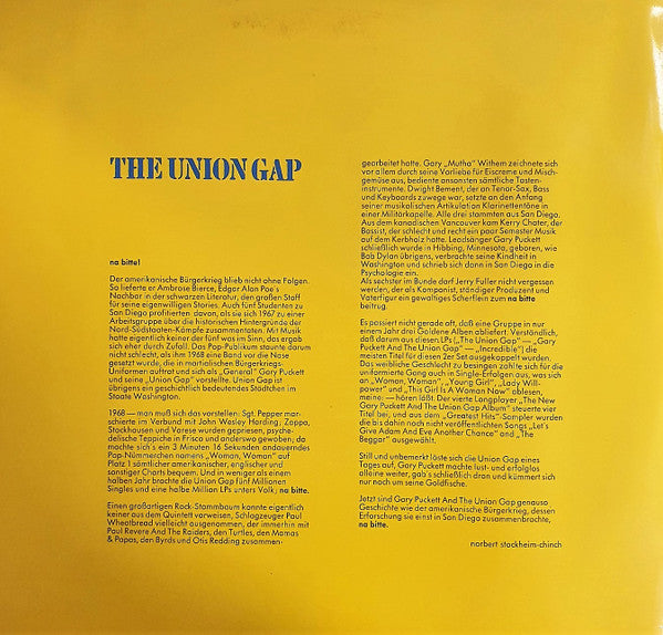 Gary Puckett & The Union Gap : The Golden Era Of Pop Music (2xLP, Comp, Gat)