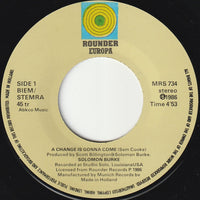 Solomon Burke : A Change Is Gonna Come (7", Single)