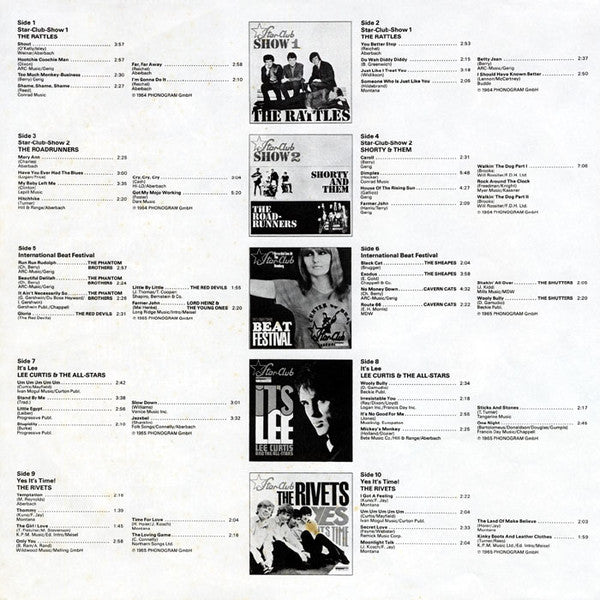 Various : The Original Star-Club Records (10xLP, Comp + Box)