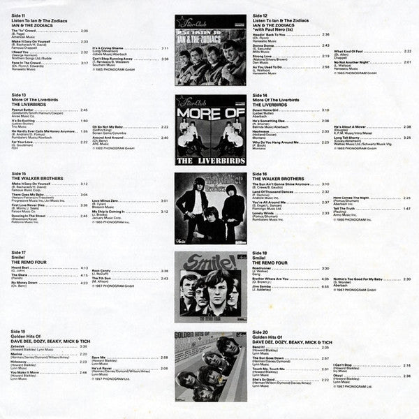 Various : The Original Star-Club Records (10xLP, Comp + Box)