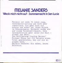 Melanie Sanders : Weck Mich Nicht Auf (7", Single)