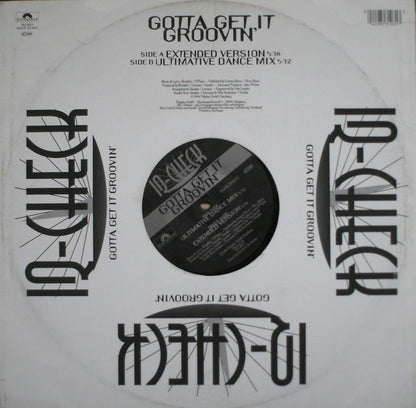 IQ-Check : Gotta Get It Groovin' (12")