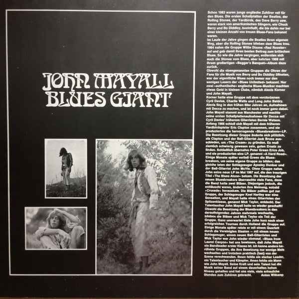 John Mayall  With  Peter Green (2), Mick Taylor, Keef Hartley, John McVie : Blues Giant (2xLP, Comp, Gat)
