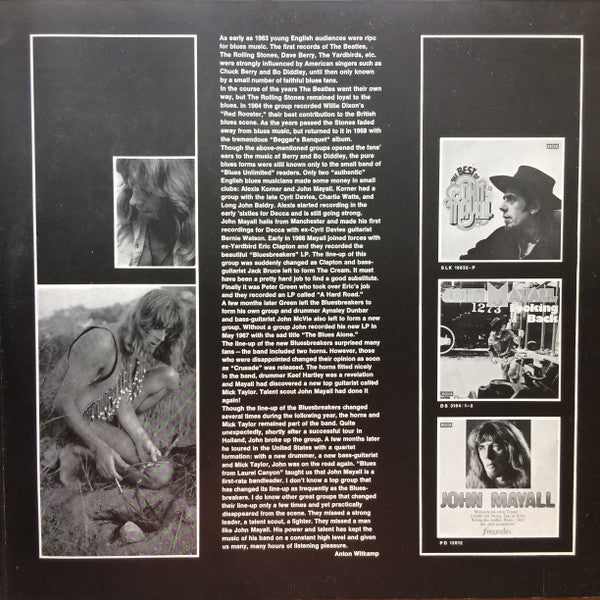John Mayall  With  Peter Green (2), Mick Taylor, Keef Hartley, John McVie : Blues Giant (2xLP, Comp, Gat)