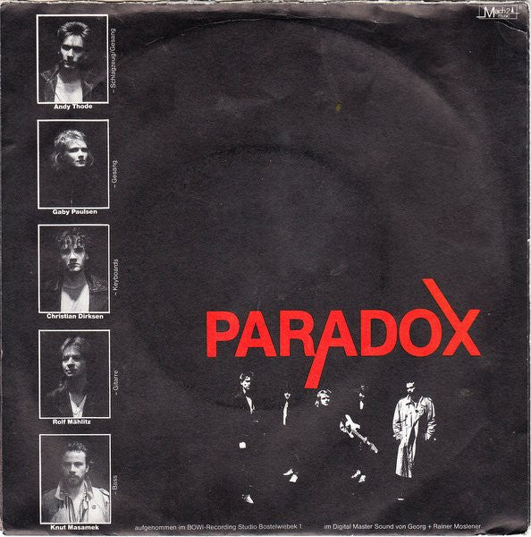 Paradox (59) : Zuviel Gedacht (7", Single)
