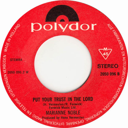 Marianne Noble : Take Me To Your Leader (7", Single)