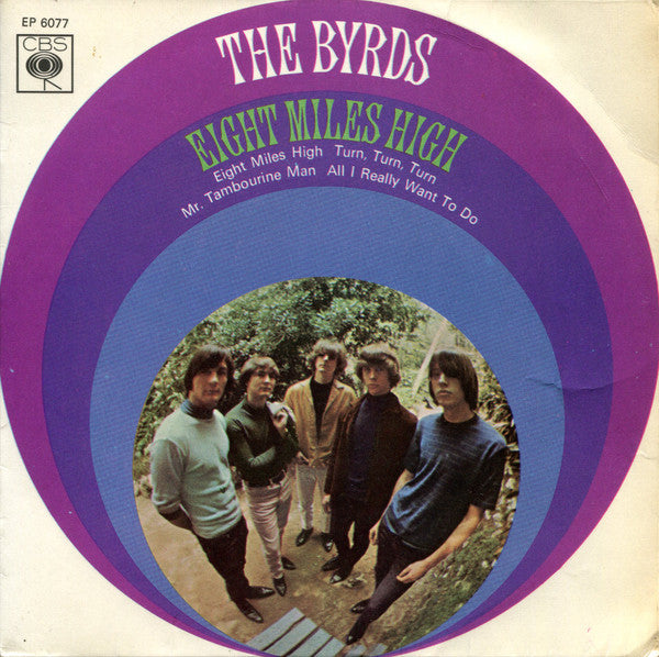 The Byrds : Eight Miles High (7", EP, sol)