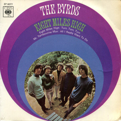 The Byrds : Eight Miles High (7", EP, sol)