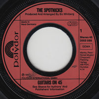The Spotnicks : Guitars On 45 (7", Single)