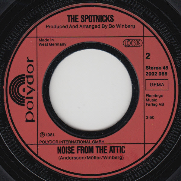 The Spotnicks : Guitars On 45 (7", Single)
