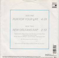 Eric Burdon : Run For Your Life (7", Single)