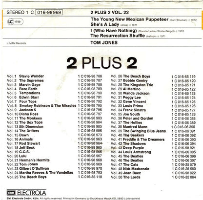 Tom Jones : 2 + 2 Vol. 22 (7", EP)