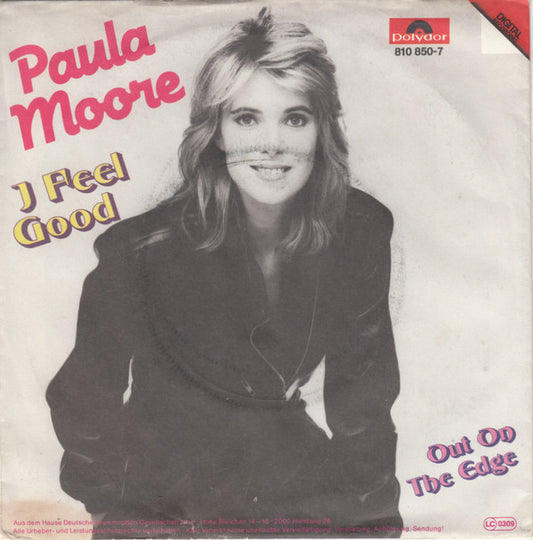 Paula Moore : I Feel Good (7", Single)