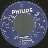 De Havenzangers : Olé En Marie Doet Niet Mee (7", Single)