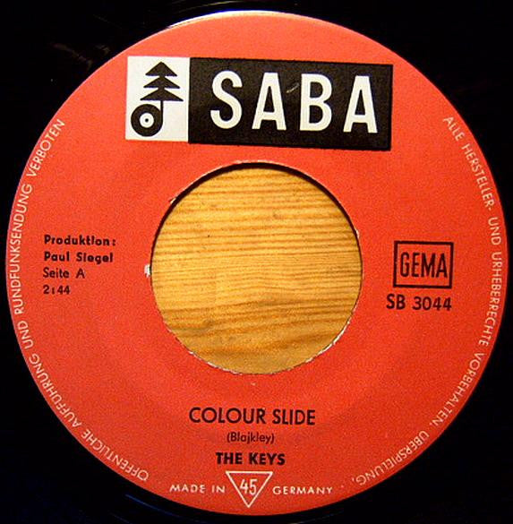 The Keys (3) : Colour Slide / Sleep, Sleep My Baby (7", Single)