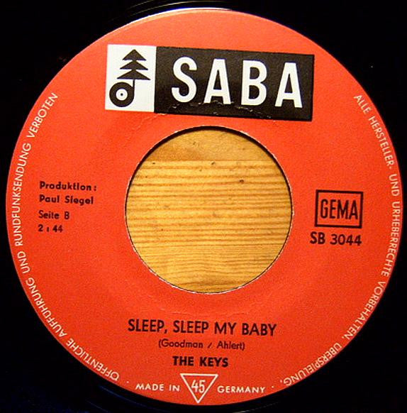 The Keys (3) : Colour Slide / Sleep, Sleep My Baby (7", Single)