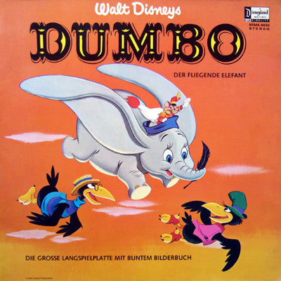 Manfred Jenning : Walt Disneys - Dumbo - Der Fliegende Elefant (LP)