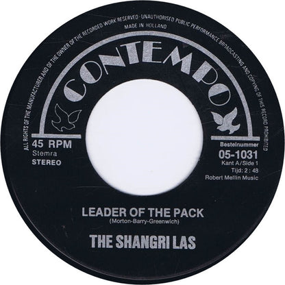 The Shangri-Las : Leader Of The Pack (7", Single, RE)