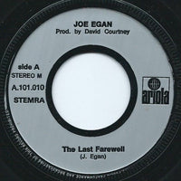 Joe Egan : The Last Farewell (7", Single)